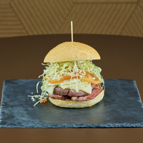 Hamburguesa Pollastre Completa